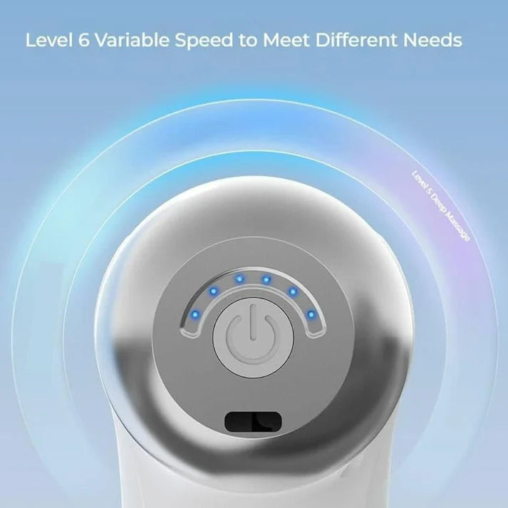 Triple-Head Massage Gun – Portable Muscle Massager