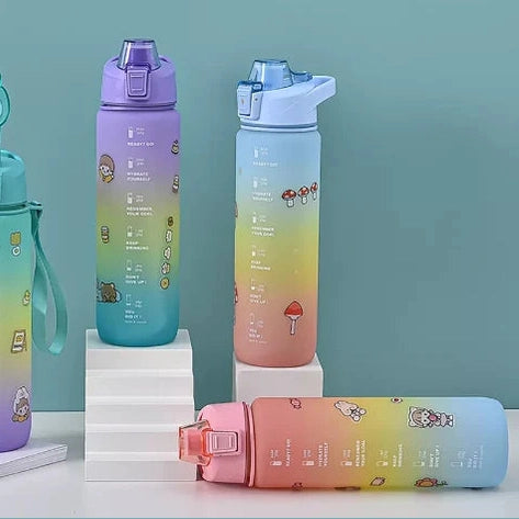 1L Motivational Sports Water Bottle