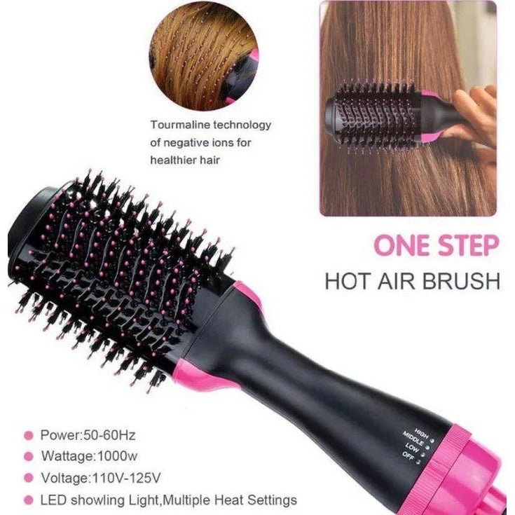 One-Step Hot Air Brush Dryer – Hair Styler & Volumizer