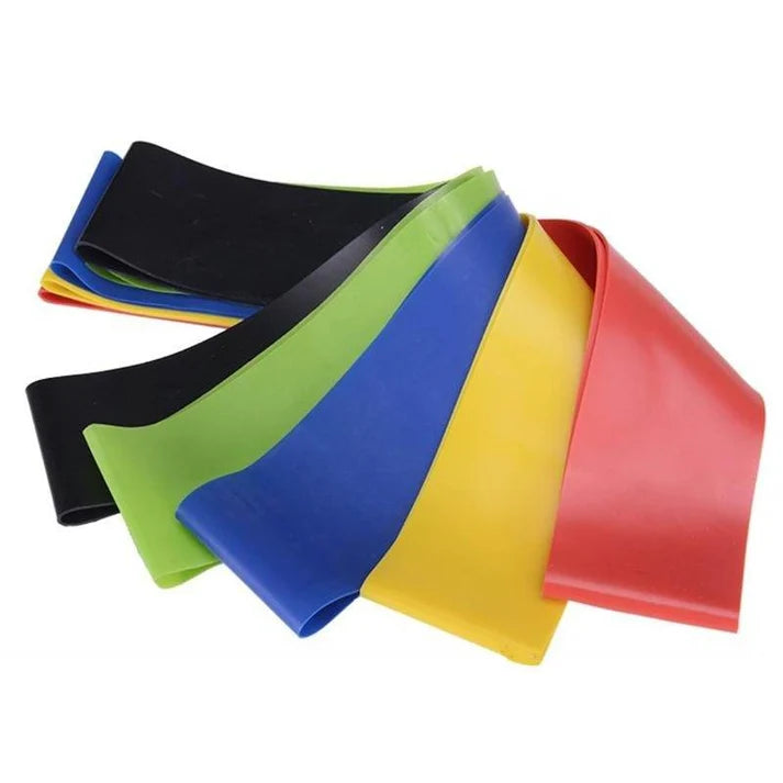 5-Piece Resistance Exercise Bands – Home Workout Set