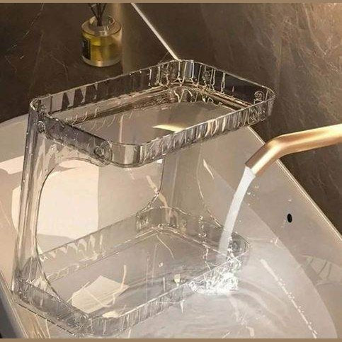 Double Layer Storage Rack – 2 Tier Organizer