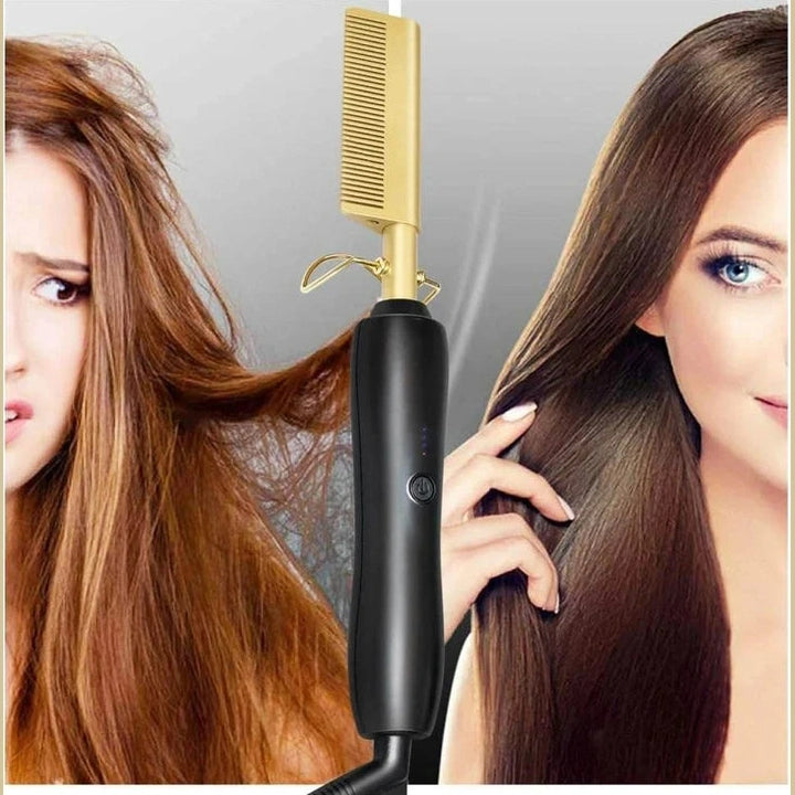 Electric Heating Comb – Smooth & Style Hair