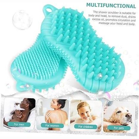 Silicone Scalp & Body Massage Brush