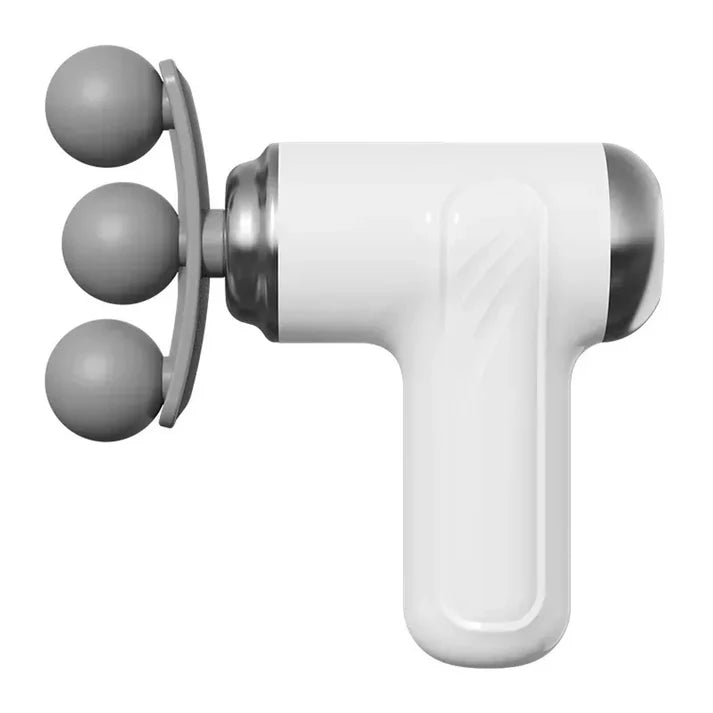 Triple-Head Massage Gun – Portable Muscle Massager