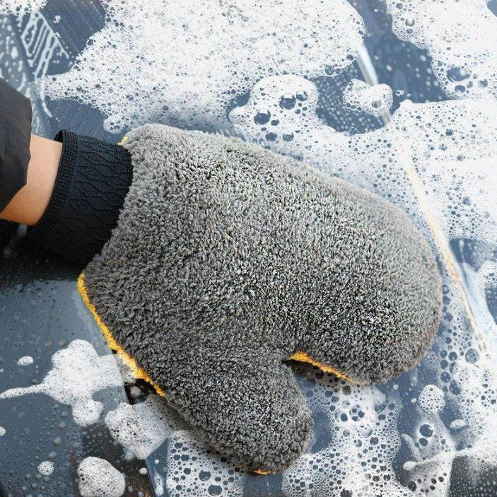 Soft Microfiber Car Cleaning Glove