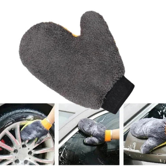 Soft Microfiber Car Cleaning Glove